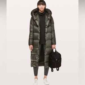 Lululemon Athletica Puffer Long Jacket Cloudscape